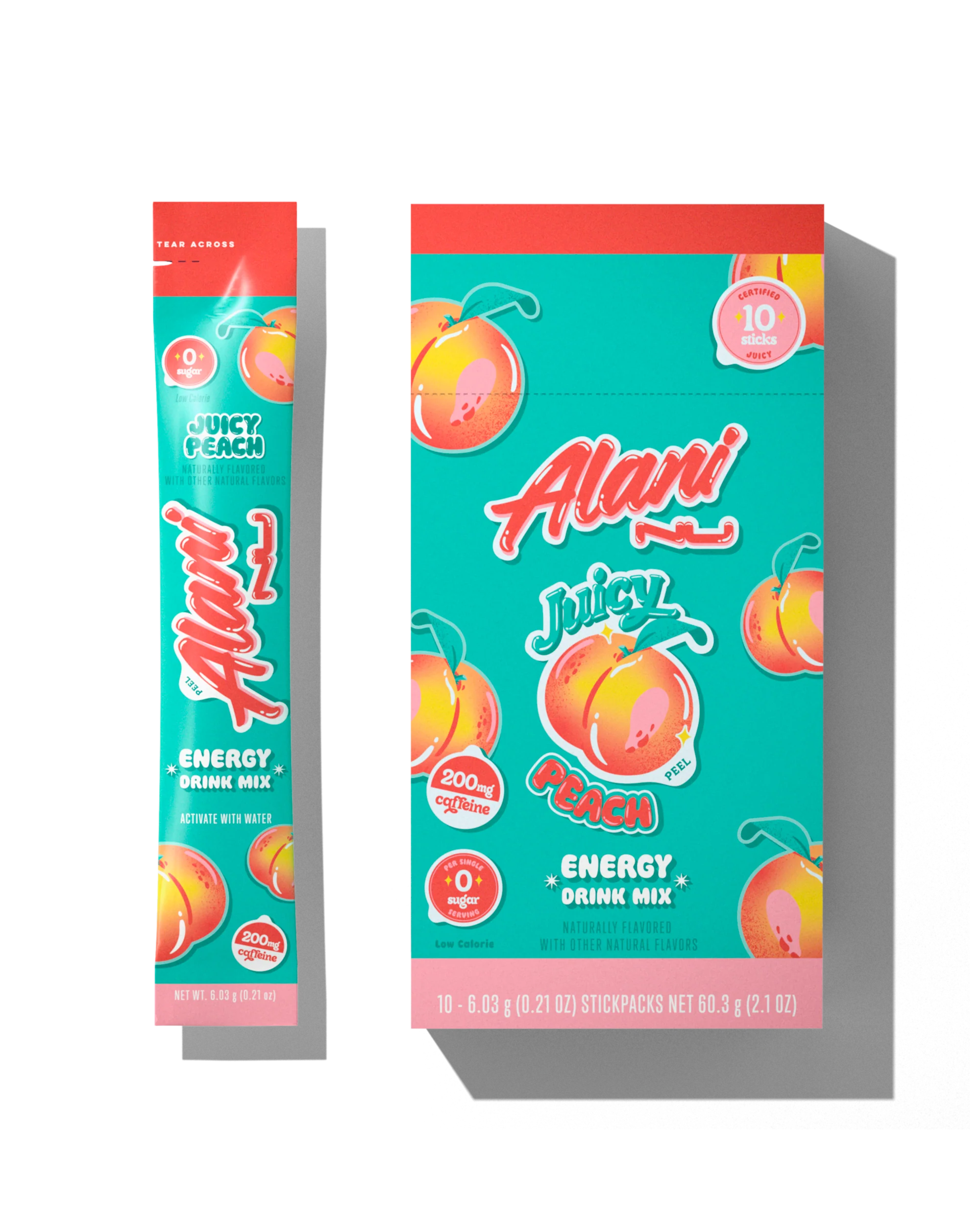 Alani Nu Featured Energy Sticks - Juicy Peach