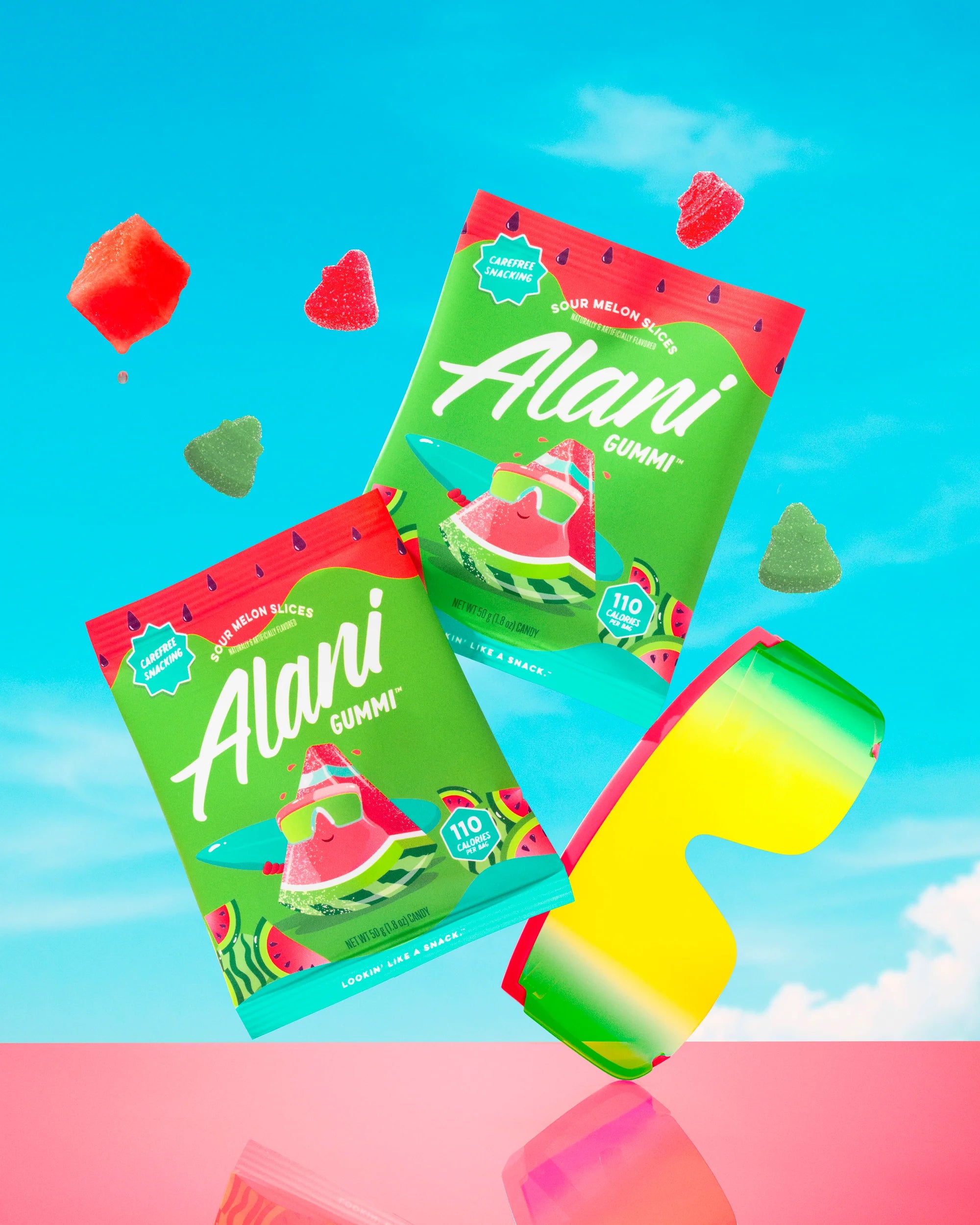 Alani Nu Featured Gummi - Sour Melon Slices - Image 4