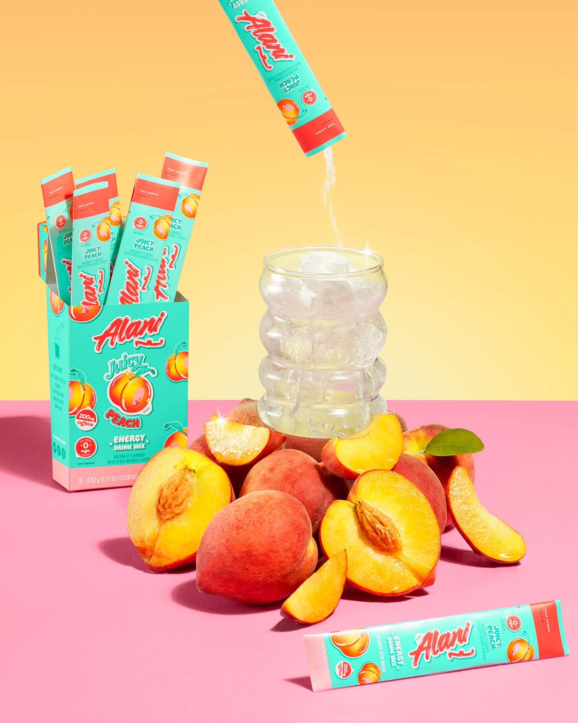 Alani Nu Featured Energy Sticks - Juicy Peach - Image 4