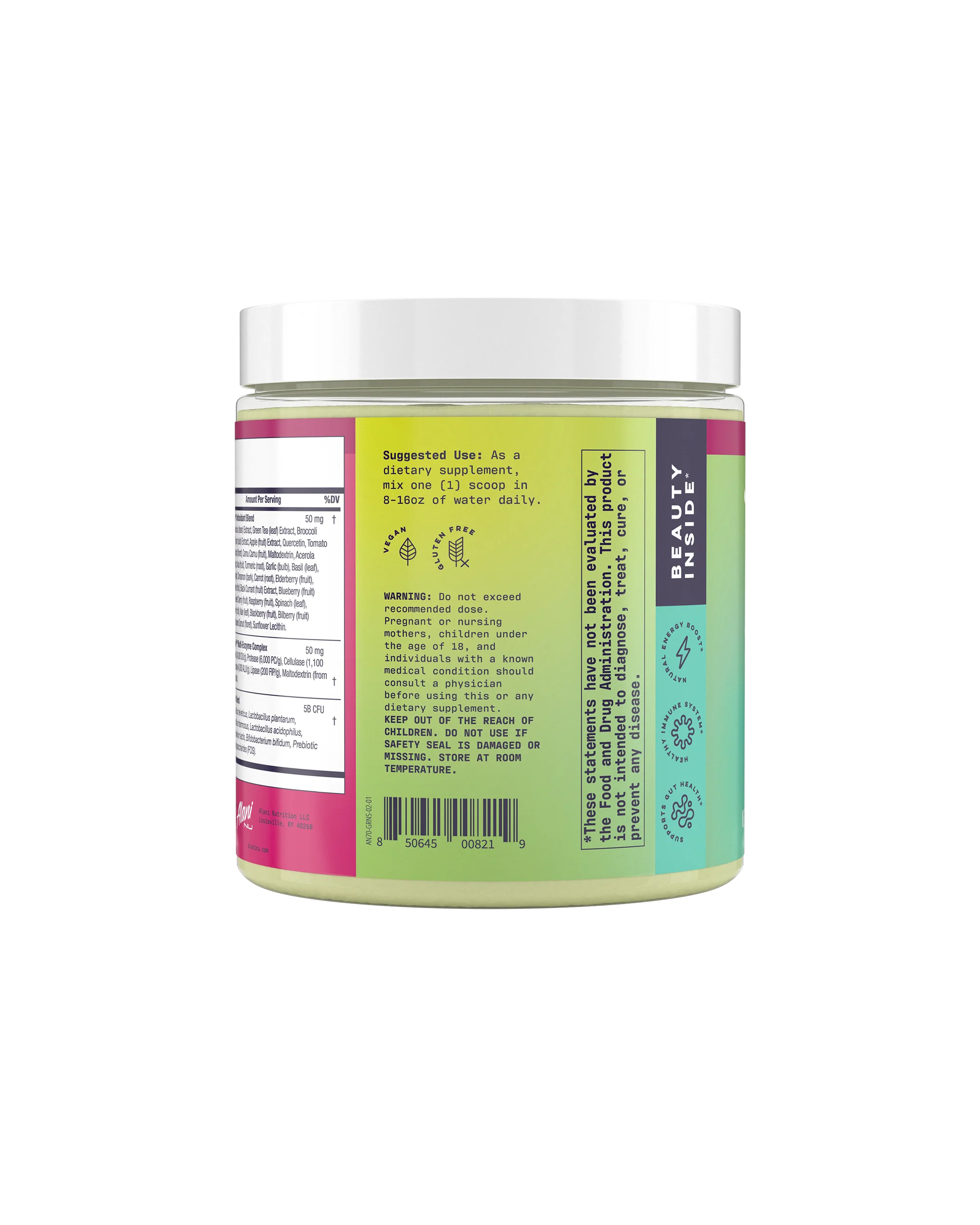 Alani Nu Featured Super Greens - Wild Berry - Image 2