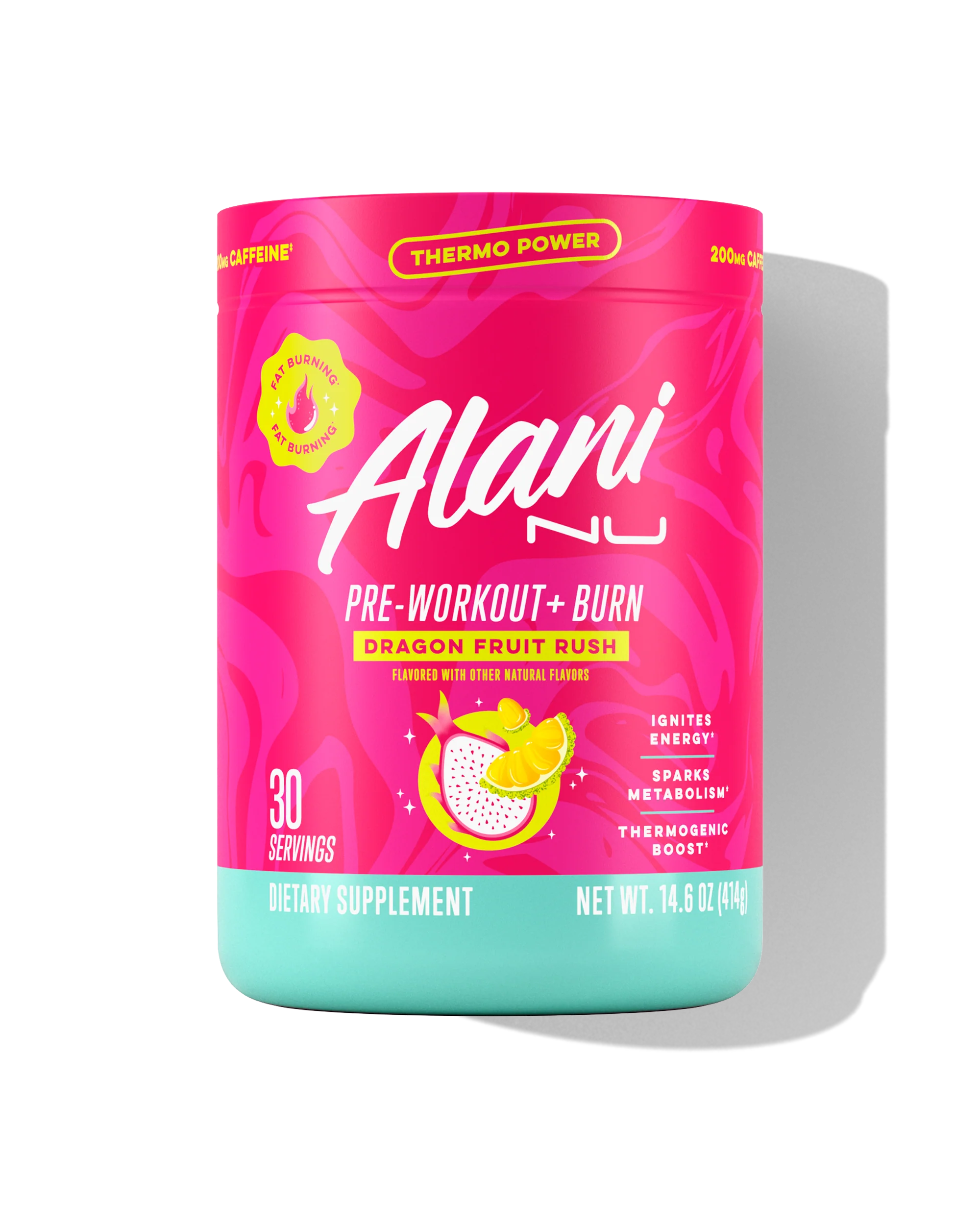 Alani Nu Featured Pre-Workout+ Burn - Dragon Fruit Rush