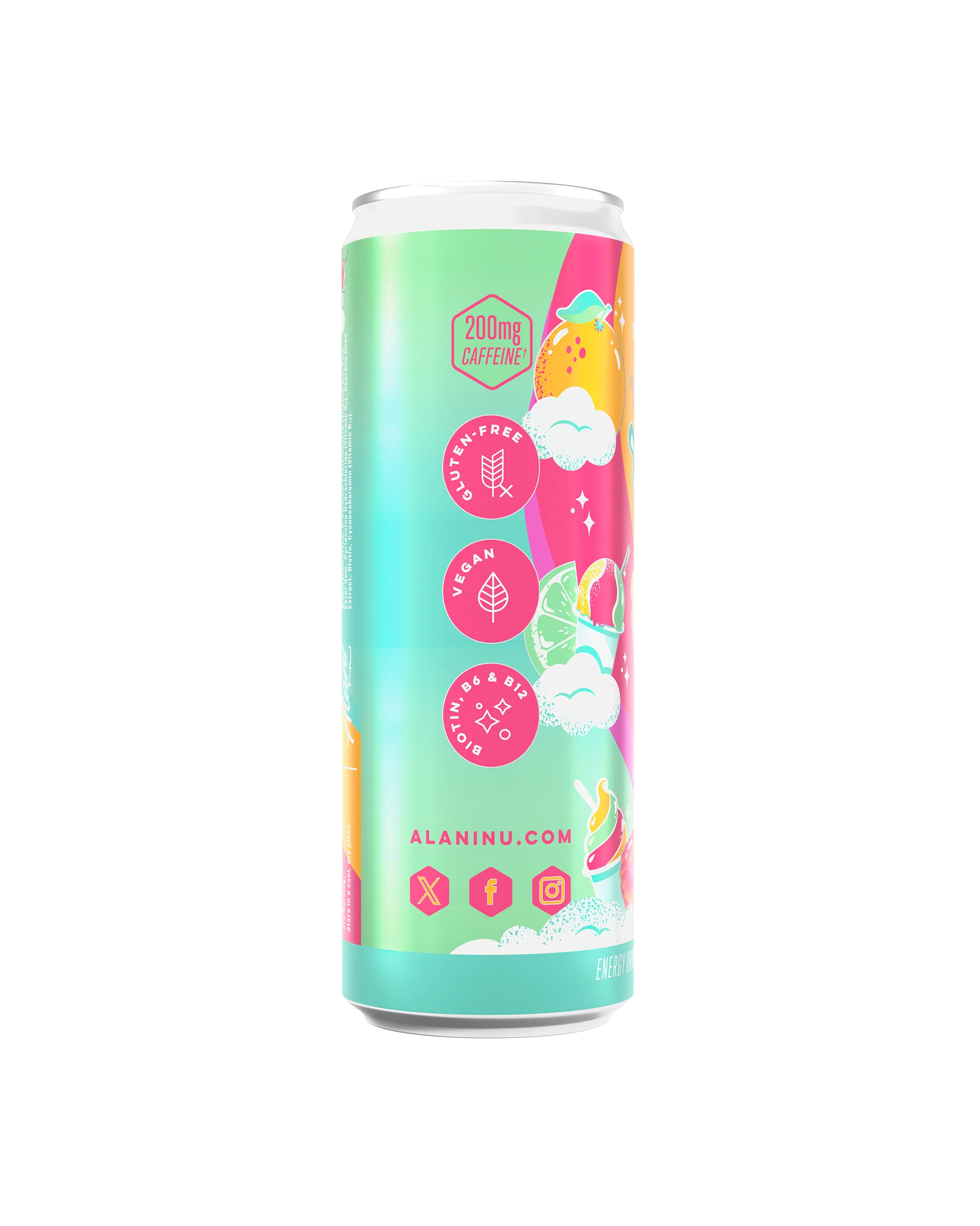 Alani Nu Featured Energy Drink - Sherbet Swirl - Image 5