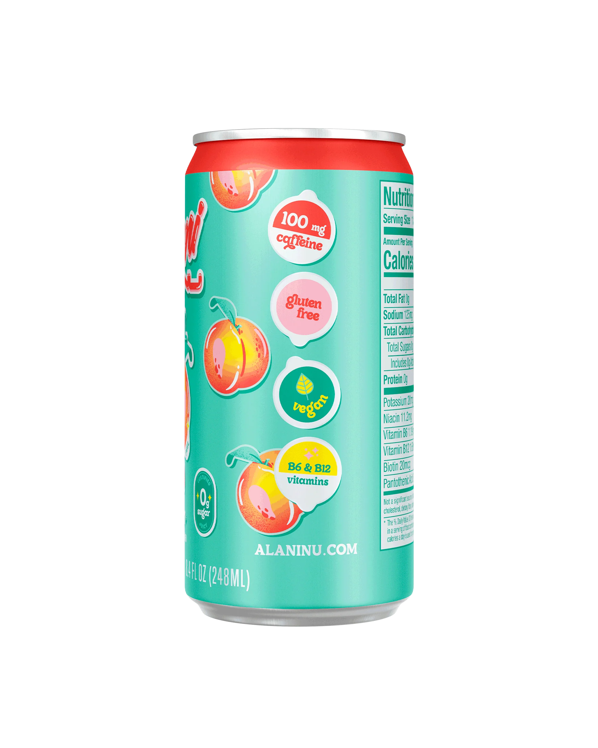 Alani Nu Featured Mini Energy - Juicy Peach - Image 6