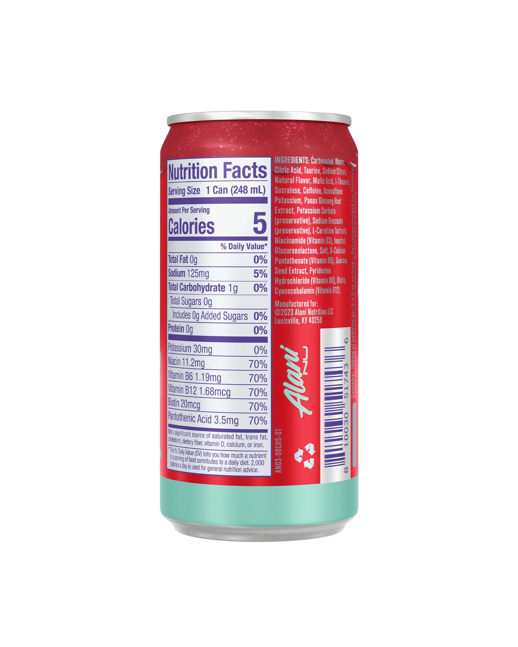 Alani Nu Featured Mini Energy - Cherry Slush - Image 6