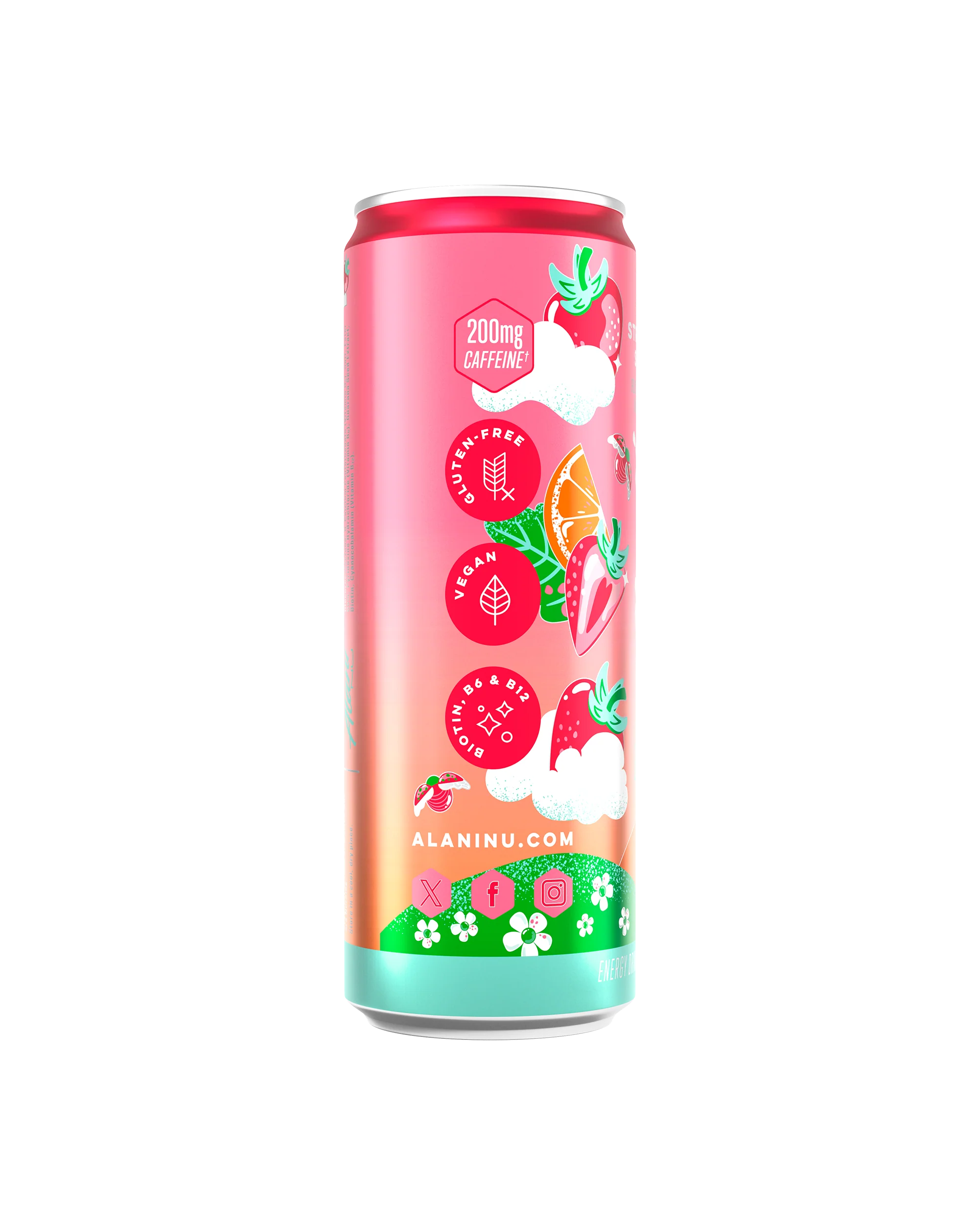 Alani Nu Featured Energy Drink - Strawberry Sunrise - Image 2