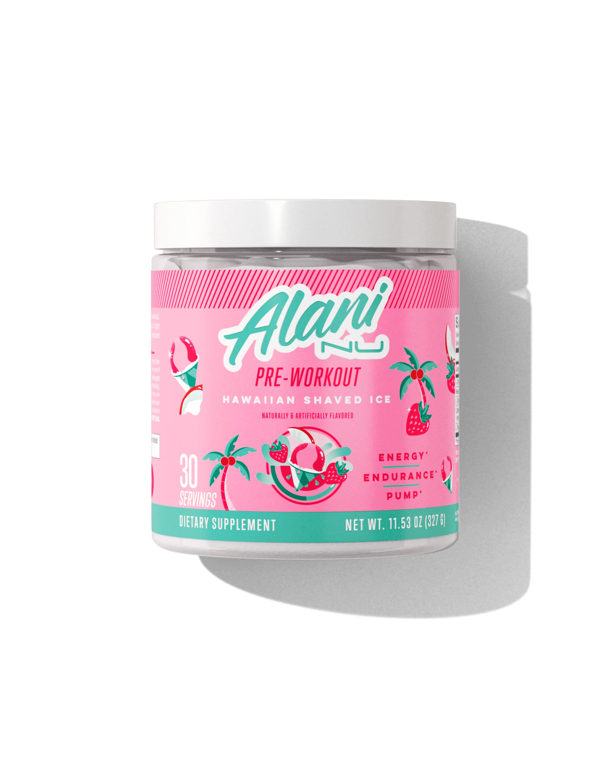 Alani Nu Featured Pre-Workout - Hawaiian Shaved Ice