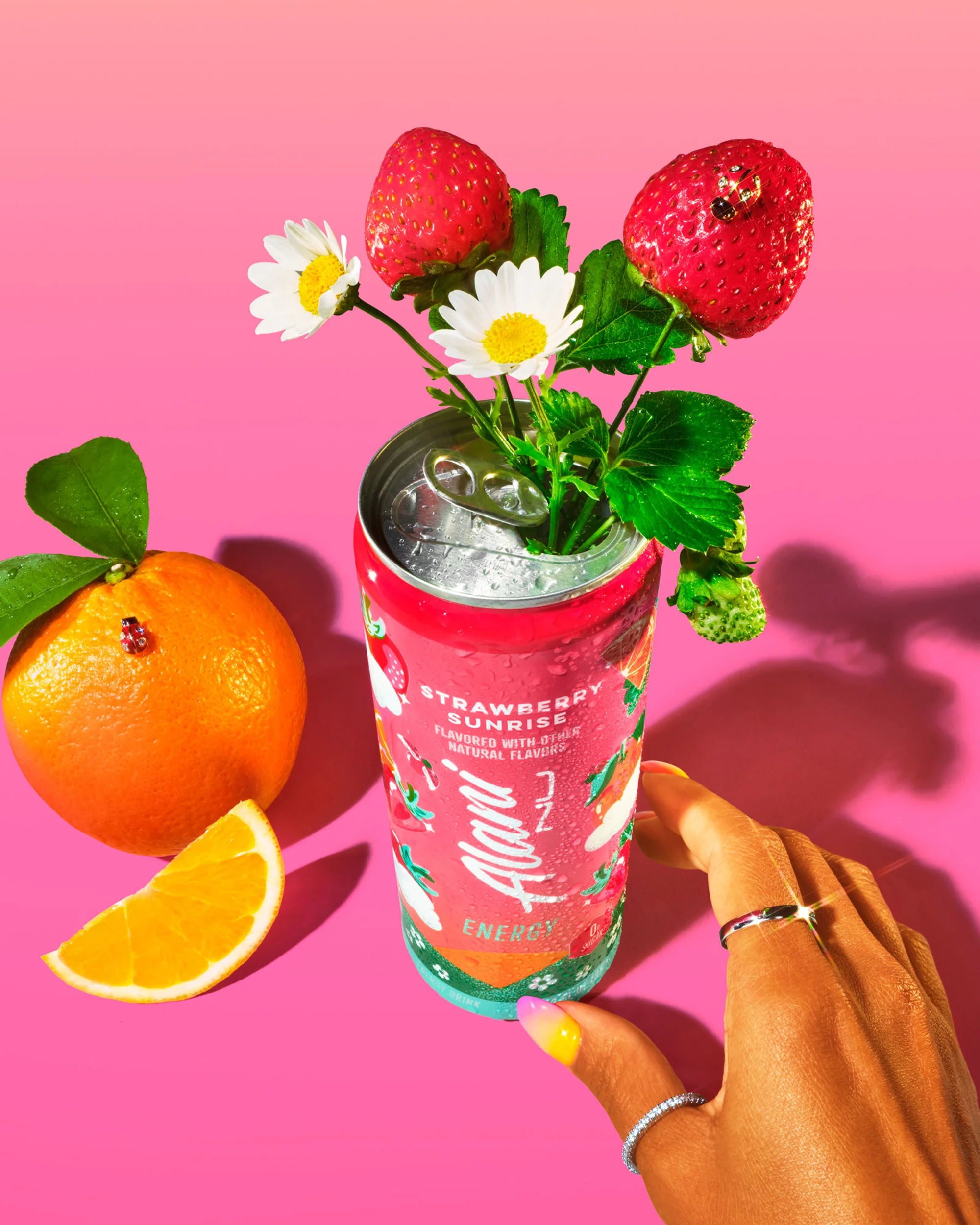 Alani Nu Featured Energy Drink - Strawberry Sunrise - Image 5