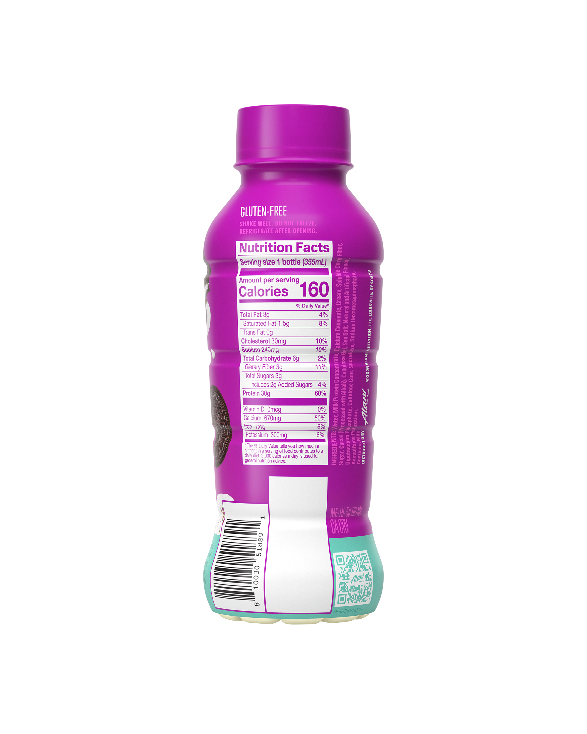 Alani Nu Featured 30g protein shake - cookies & cream - Image 2