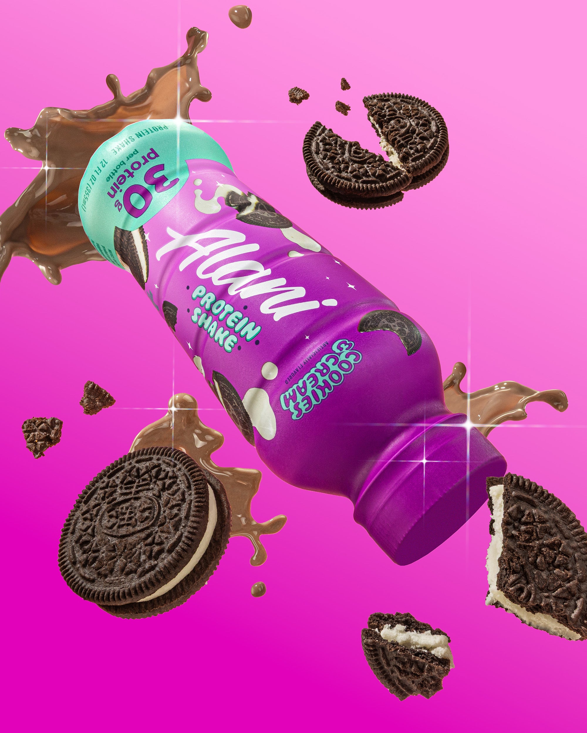 Alani Nu Featured 30g protein shake - cookies & cream - Image 4