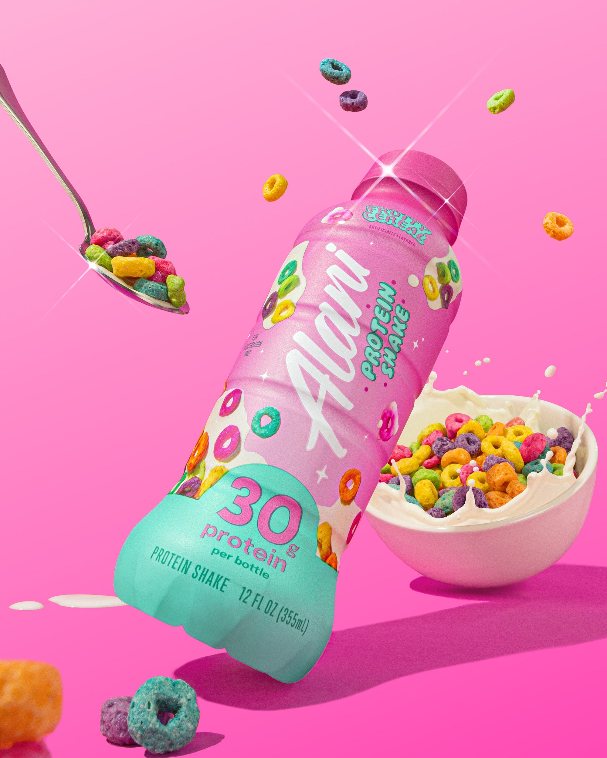 Alani Nu Featured 30g protein shake - fruity cereal - Image 4