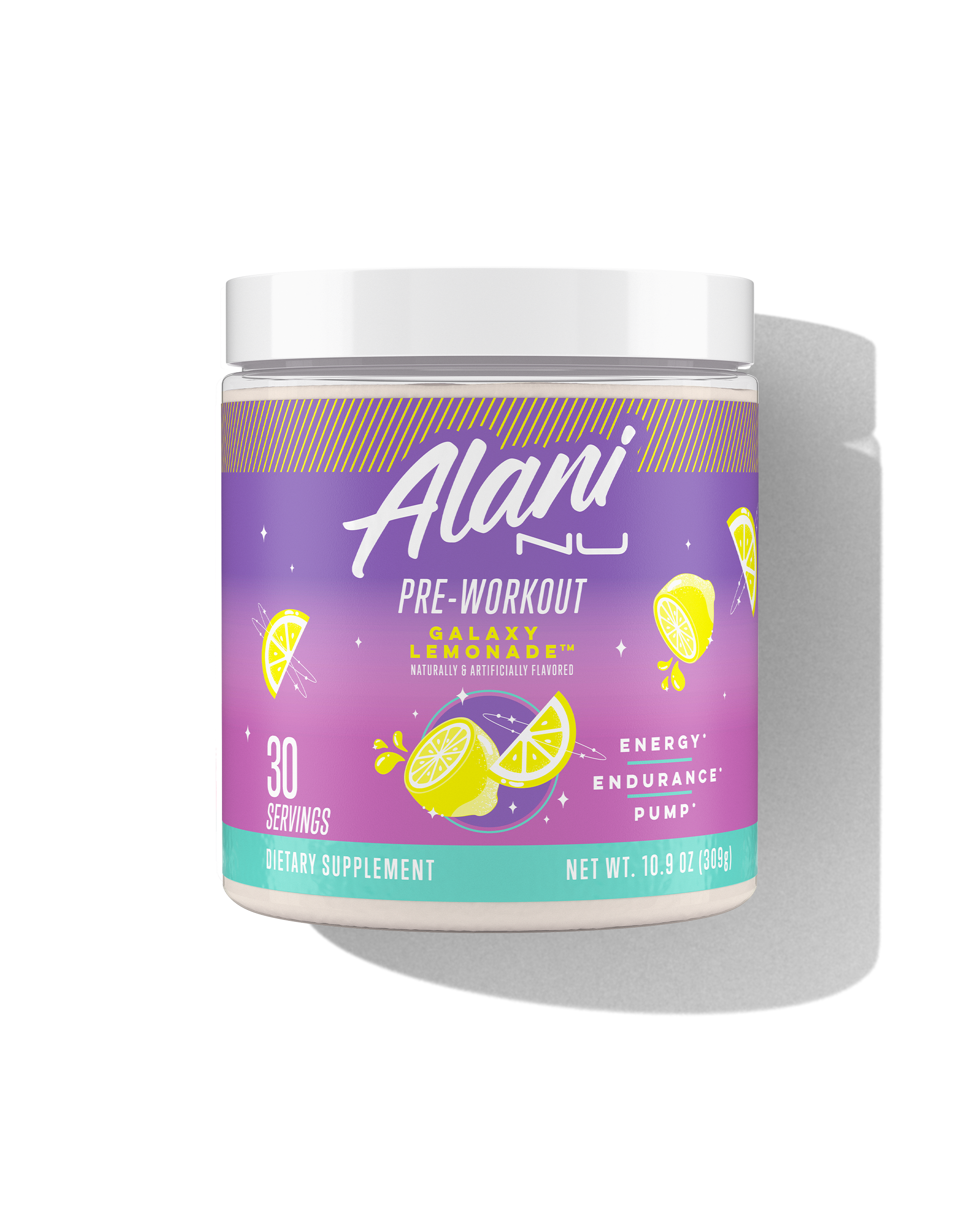 Alani Nu Featured pre-workout - galaxy lemonade