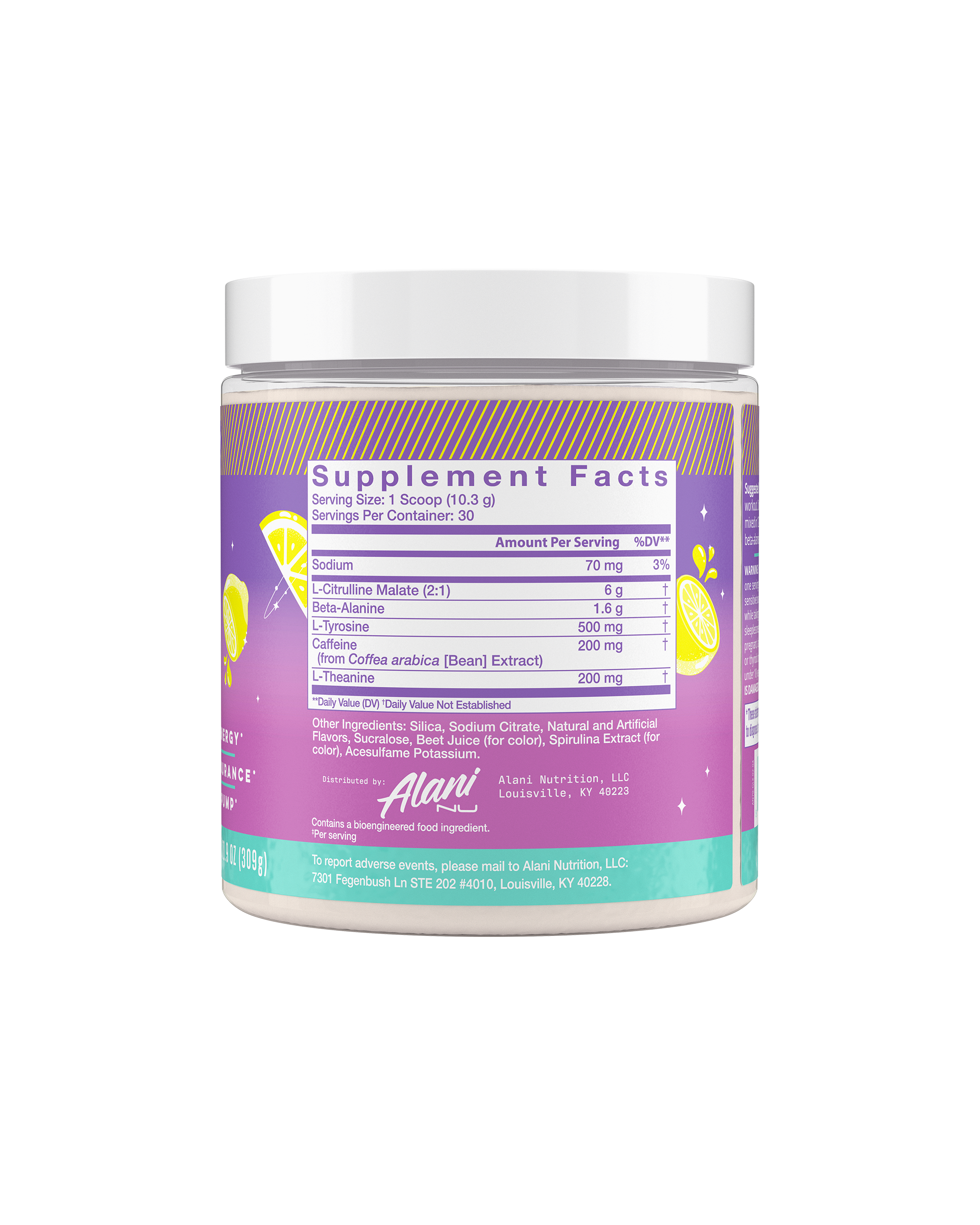 Alani Nu Featured pre-workout - galaxy lemonade - Image 2