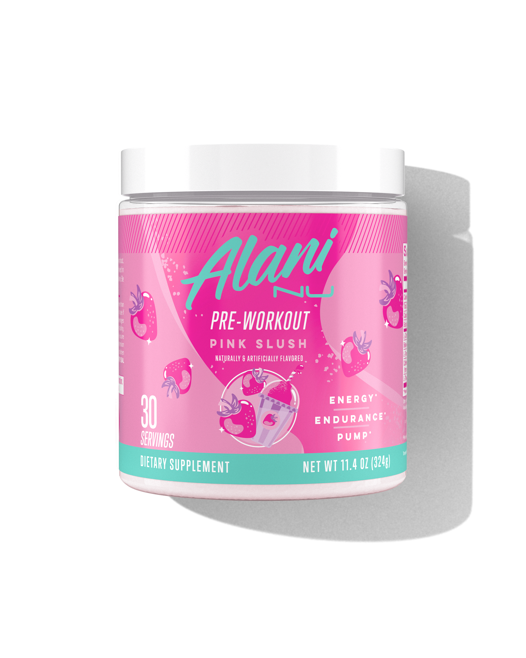 Alani Nu Featured pre-workout - pink slush