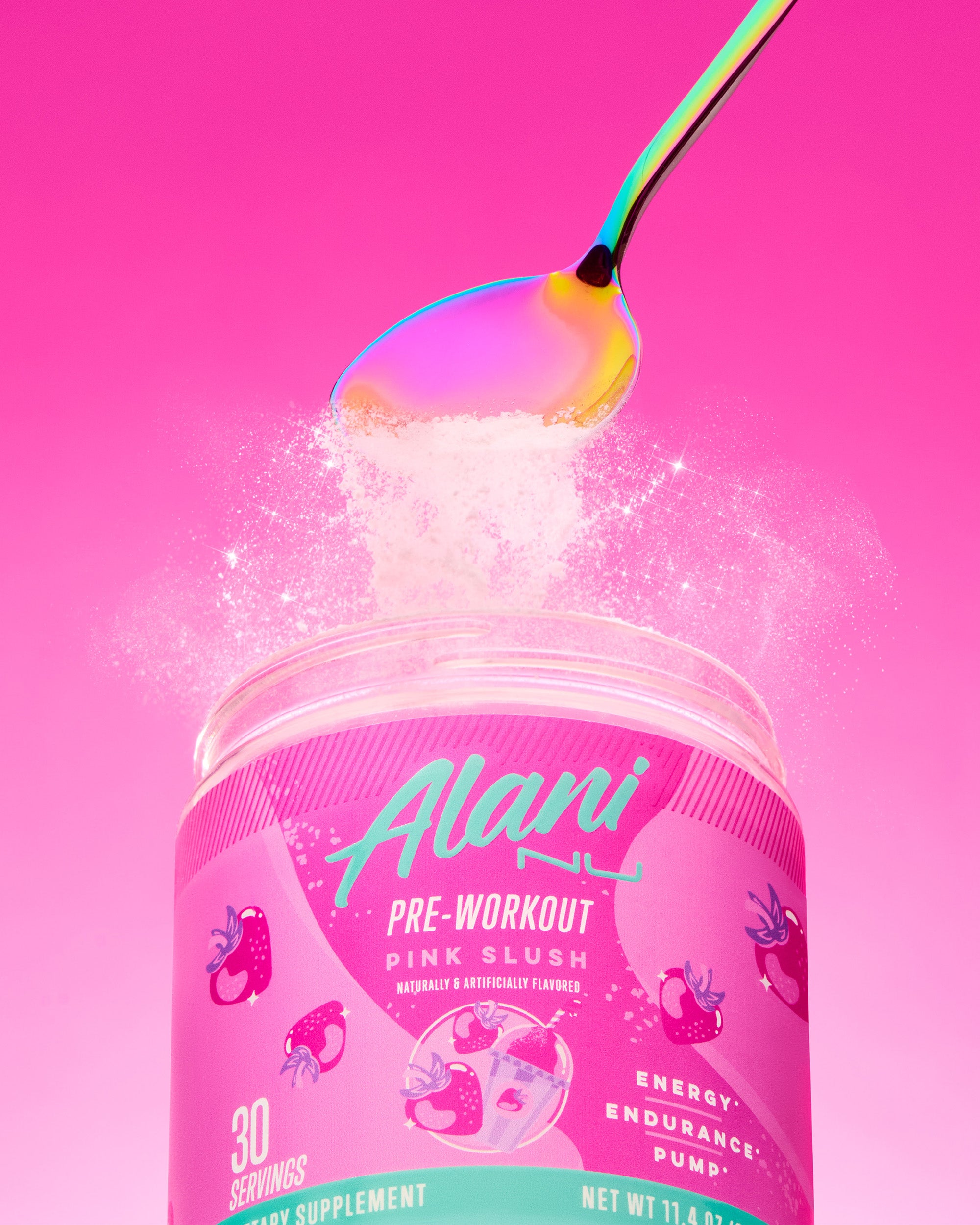 Alani Nu Featured pre-workout - pink slush - Image 4