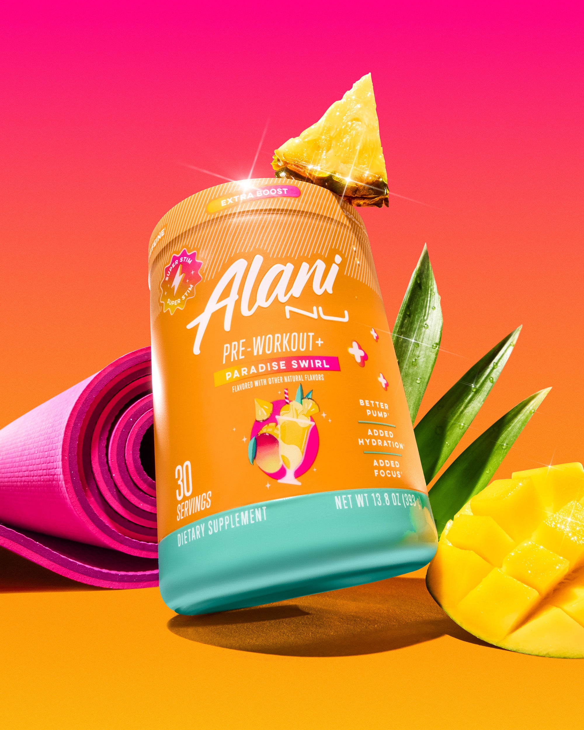Alani Nu Featured pre-workout+ - paradise swirl - Image 4