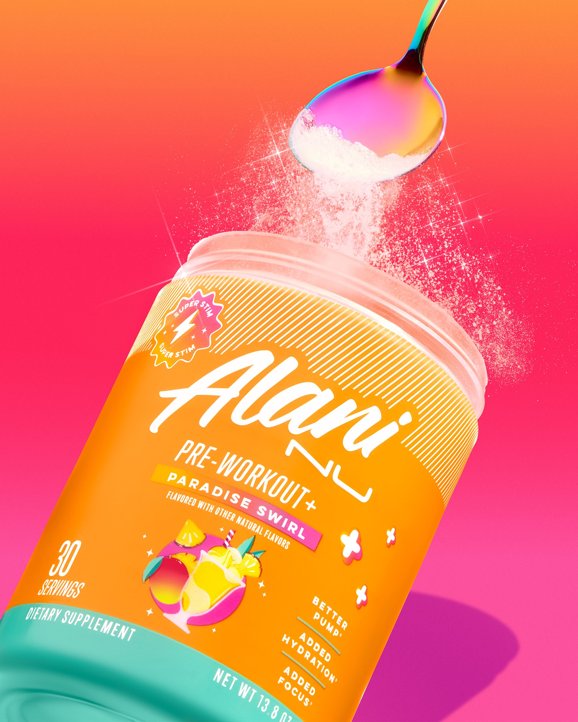Alani Nu Featured pre-workout+ - paradise swirl - Image 5