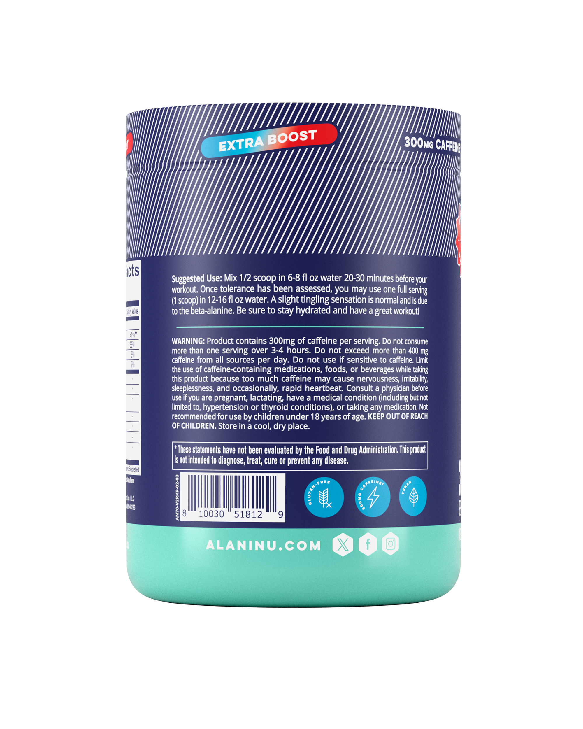 Alani Nu Featured pre-workout+ - rocket pop - Image 3