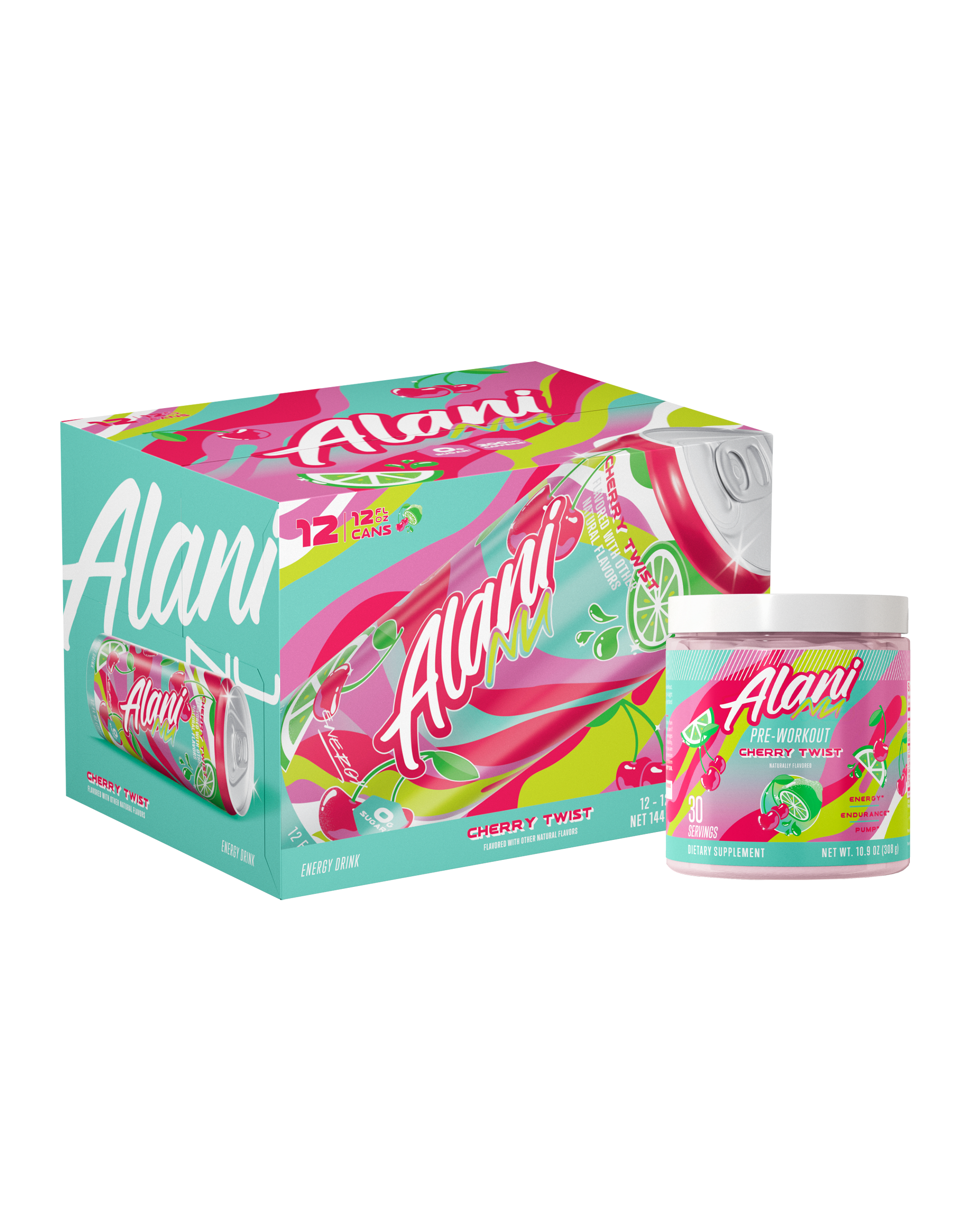 Alani Nu Featured energy drink & pre-workout - cherry Twist