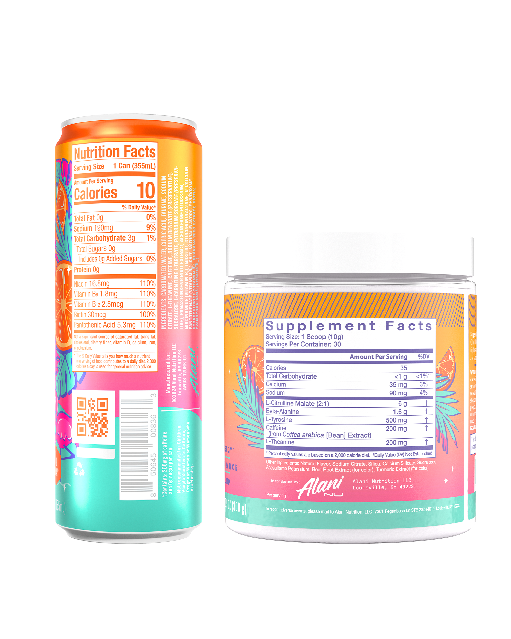 Alani Nu Featured energy drink & pre-workout - orange kiss - Image 3