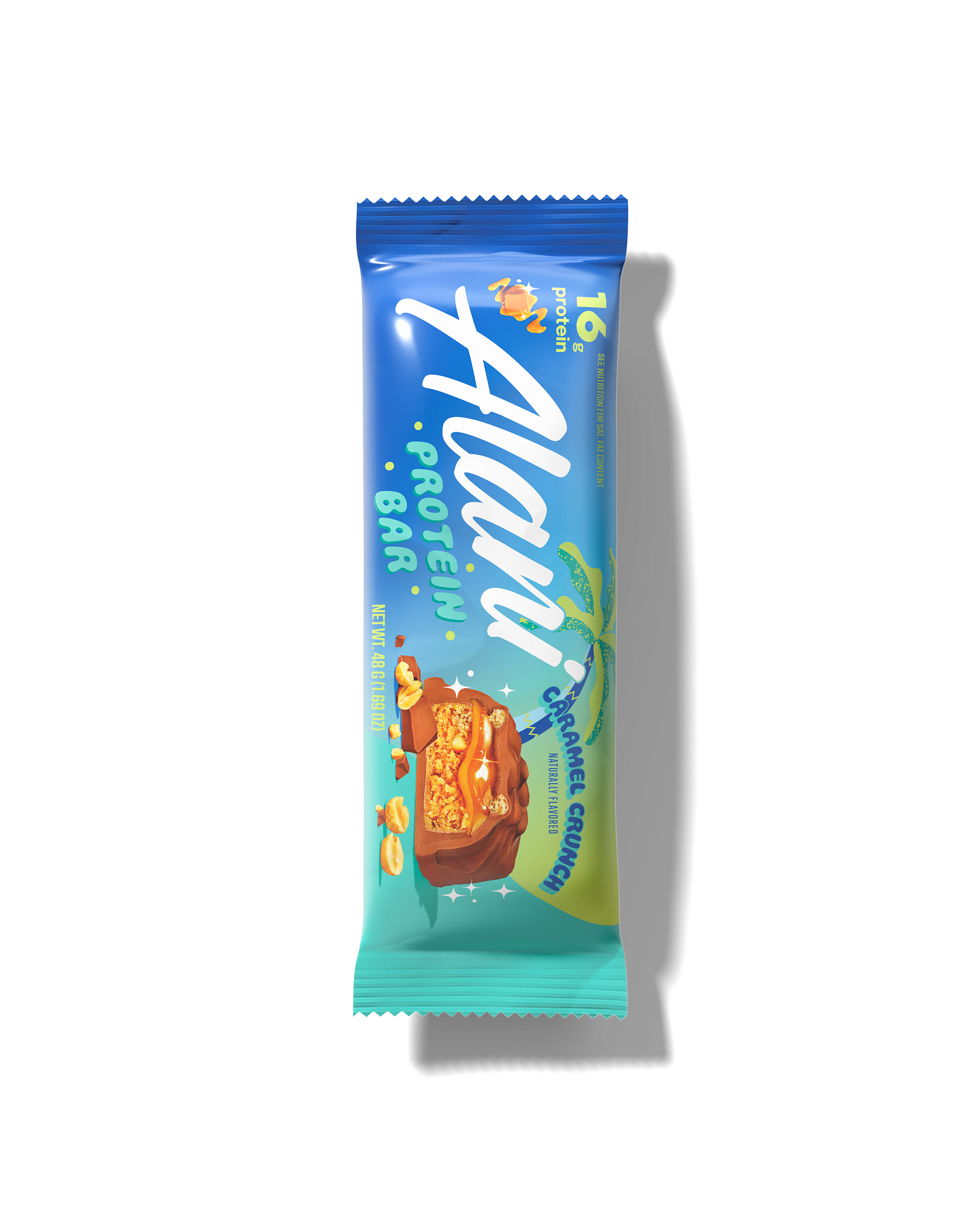 Alani Nu Featured protein bar - caramel crunch