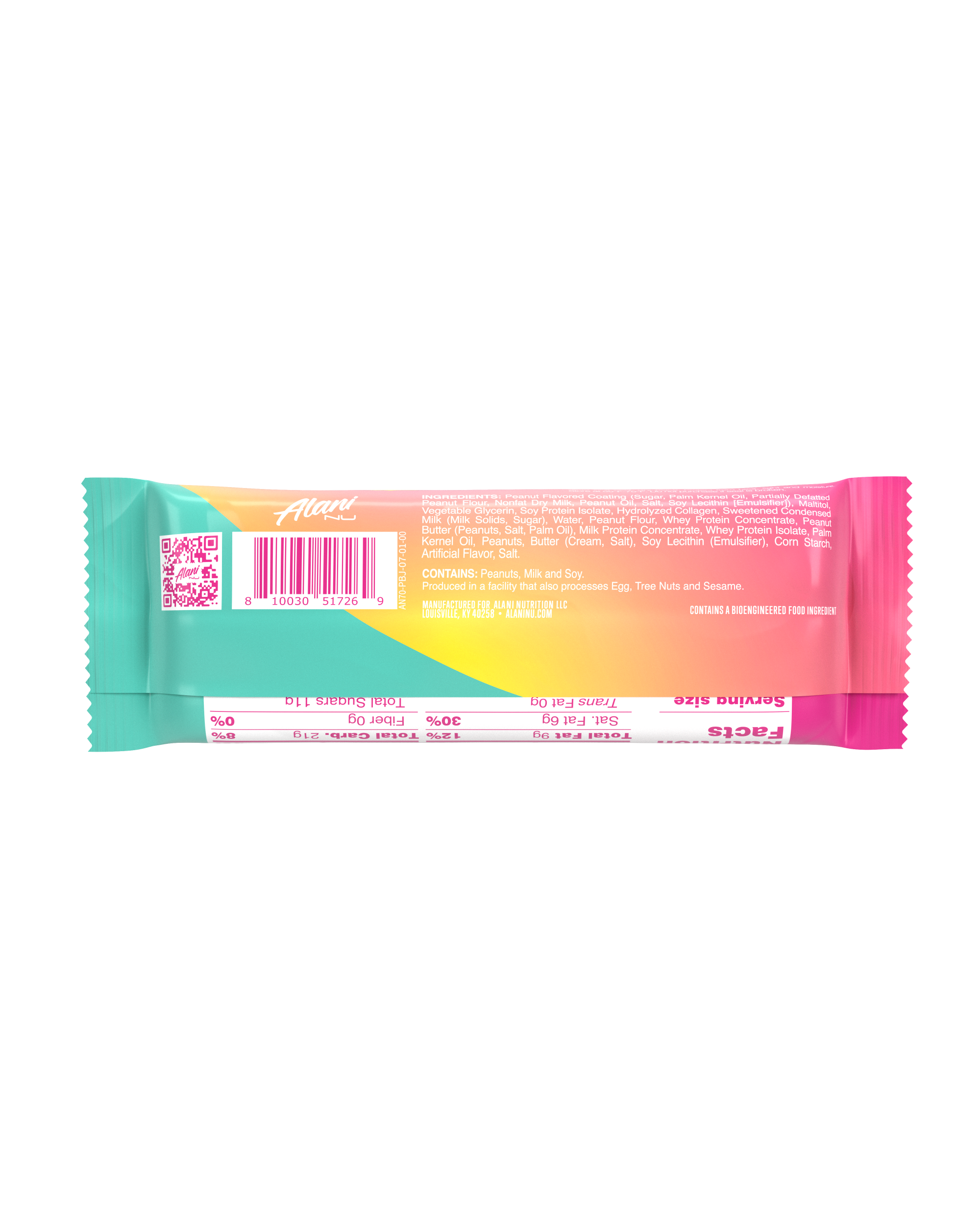 Alani Nu Featured protein bar - peanut butter & jelly - Image 2