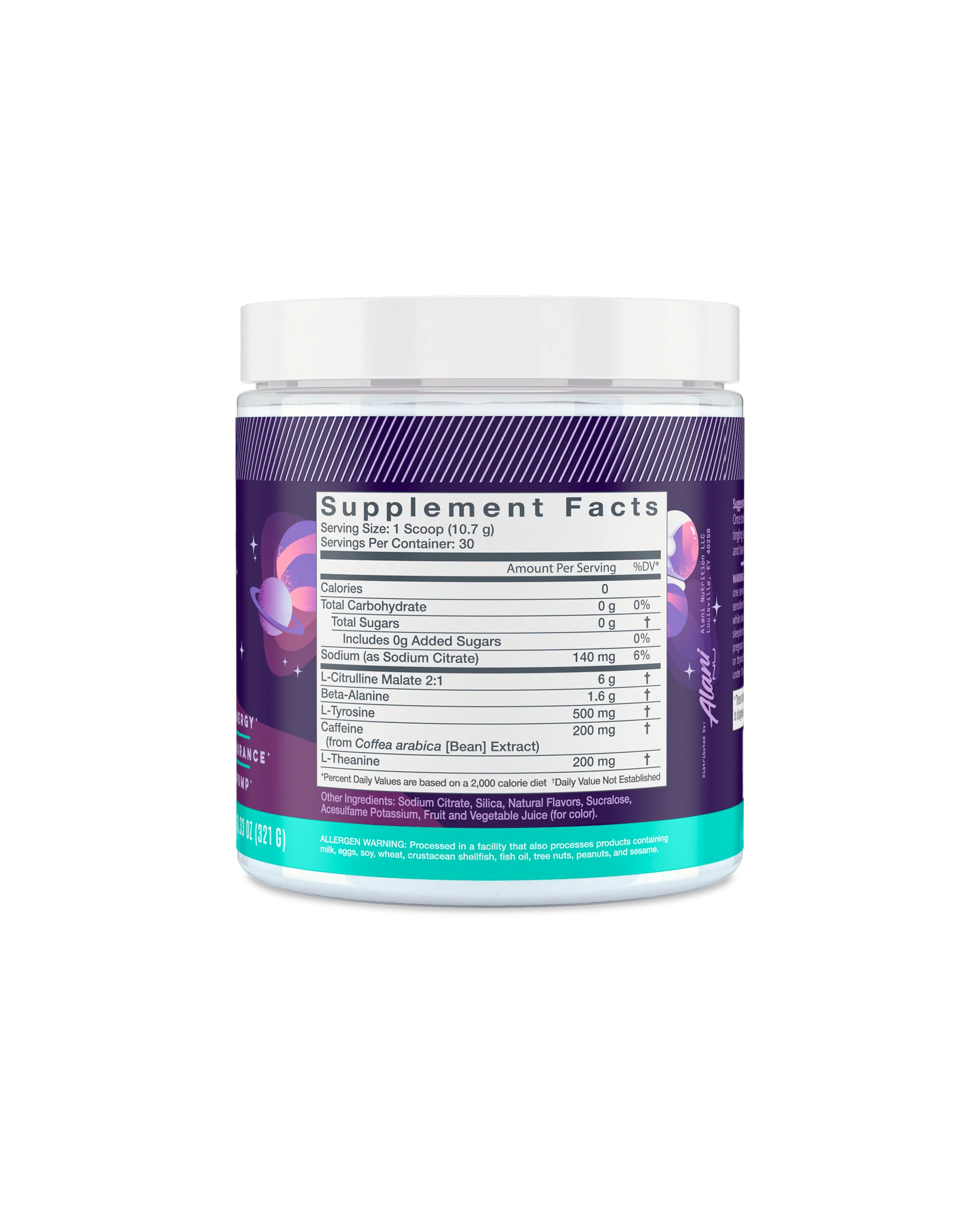 Alani Nu Featured Pre-Workout - Cosmic Stardust - Image 4