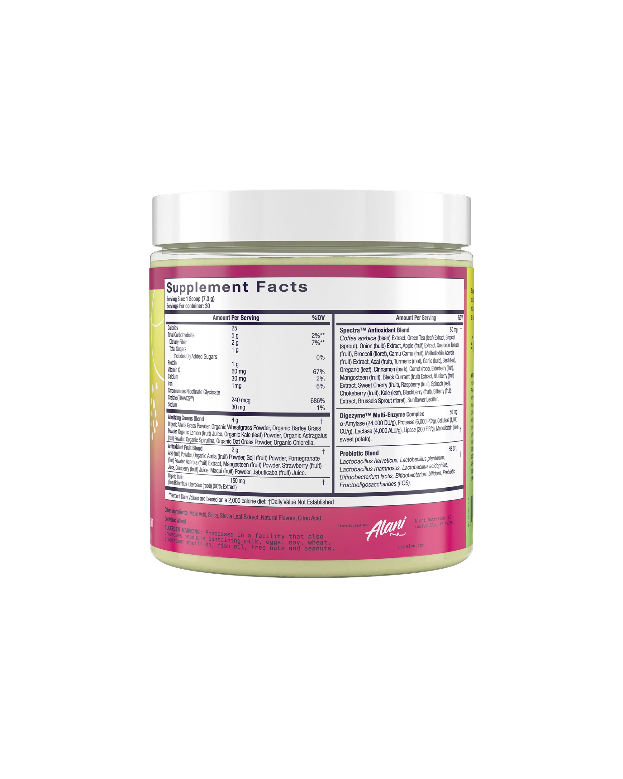 Alani Nu Featured Super Greens - Wild Berry - Image 3