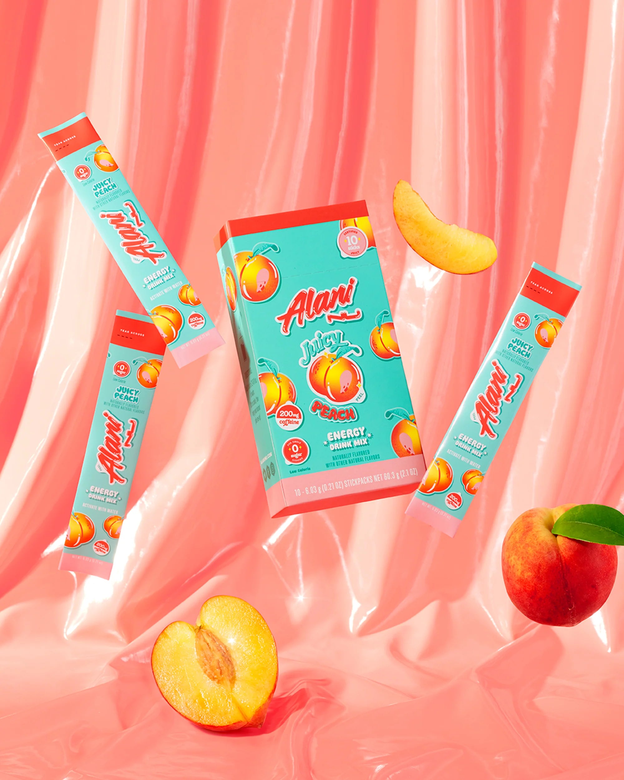 Alani Nu Featured Energy Sticks - Juicy Peach - Image 3
