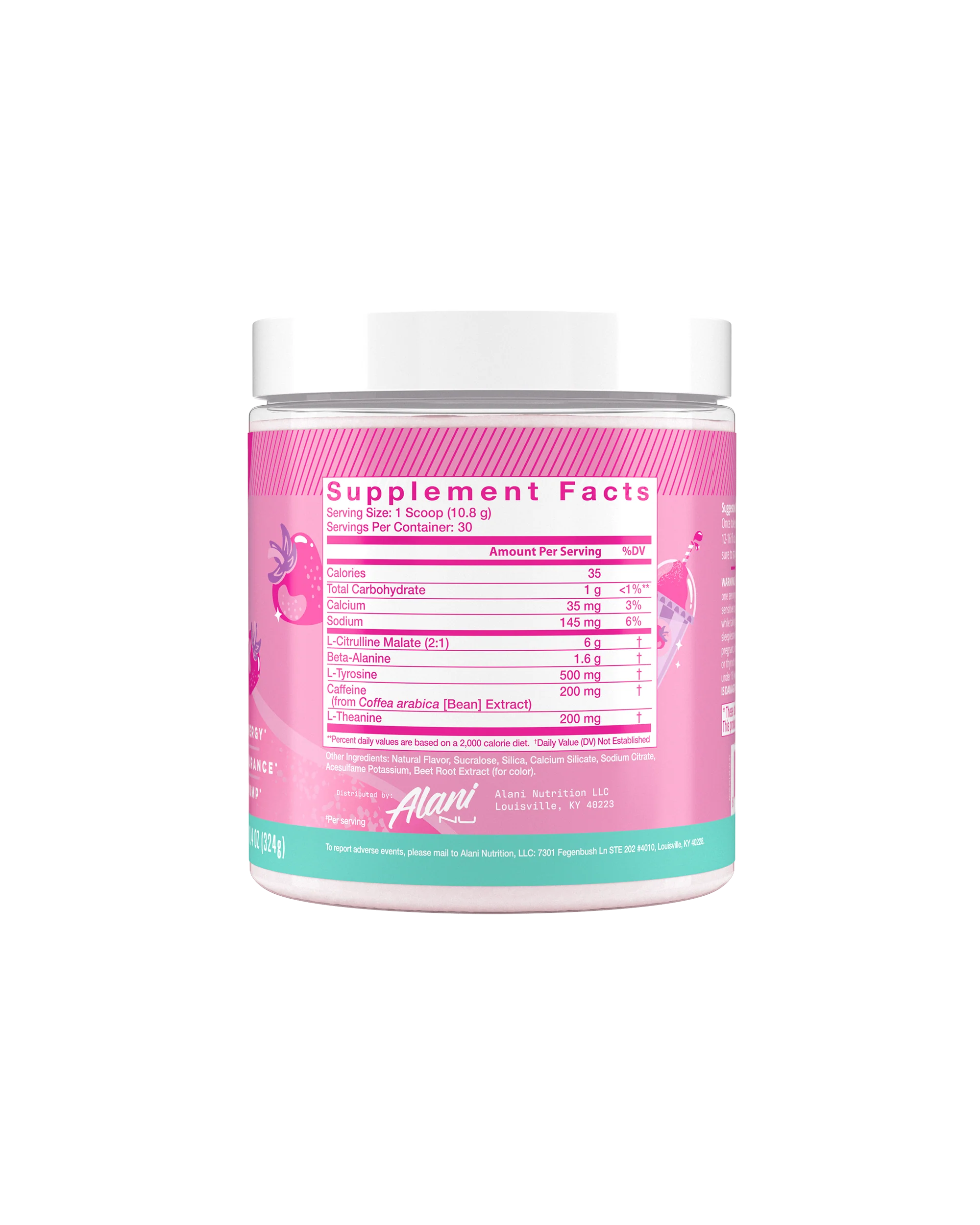 Alani Nu Featured Pre-Workout - Pink Slush - Image 6