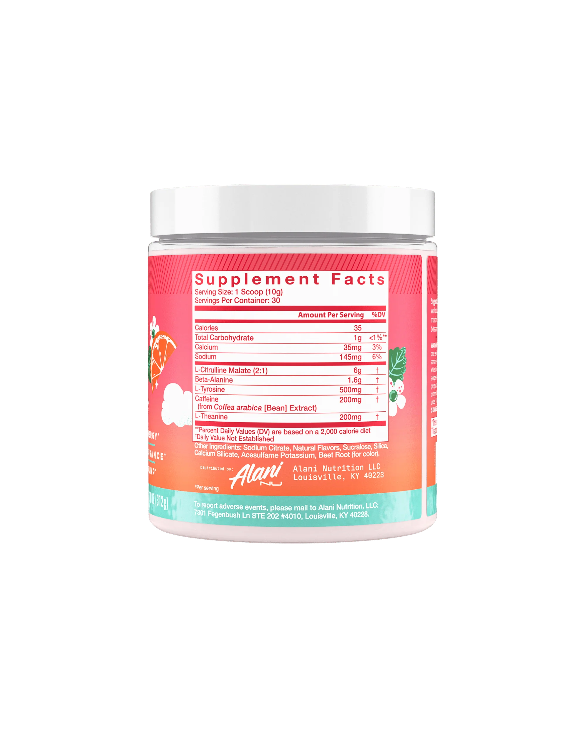 Alani Nu Featured Pre-Workout - Strawberry Sunrise - Image 4