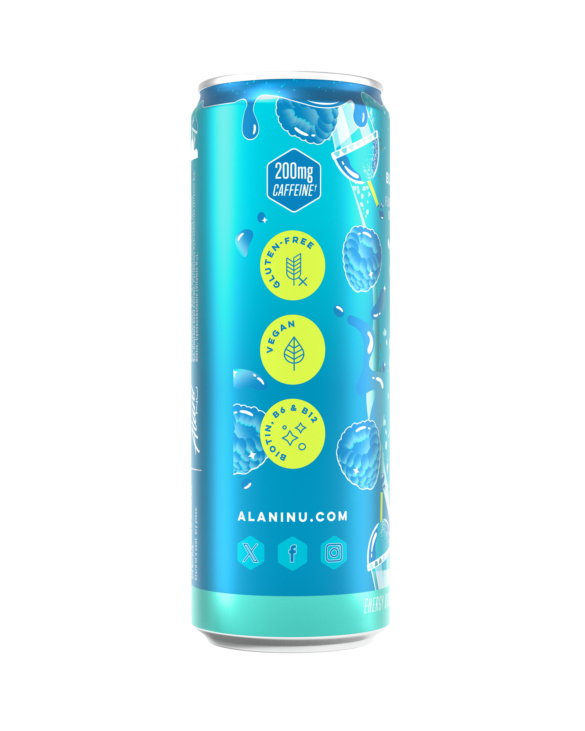Alani Nu Featured energy drink - blue slush - Image 2