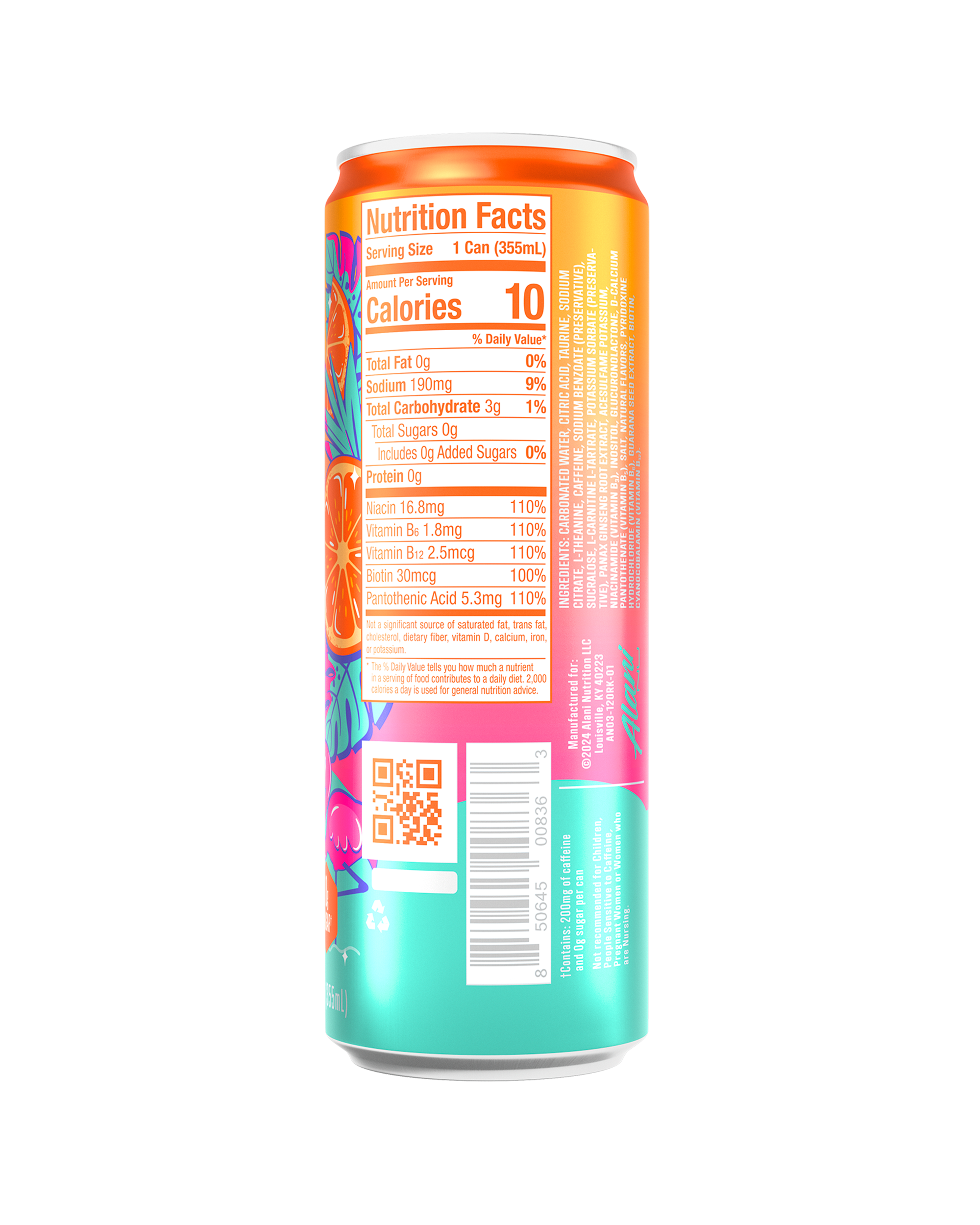 Alani Nu Featured energy drink - orange kiss - Image 3