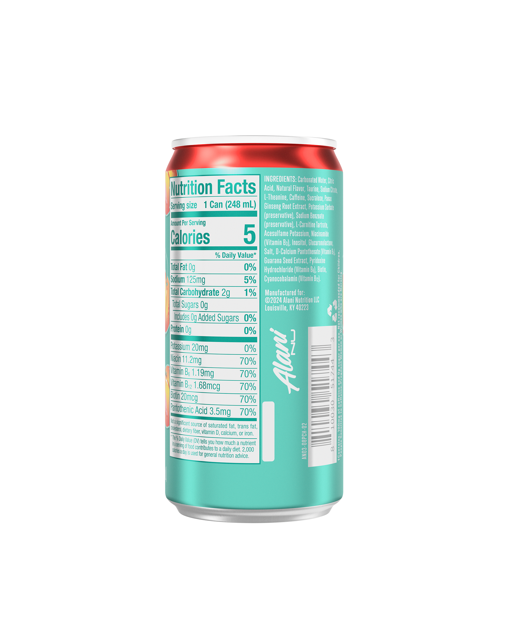 Alani Nu Featured mini energy - juicy peach - Image 3